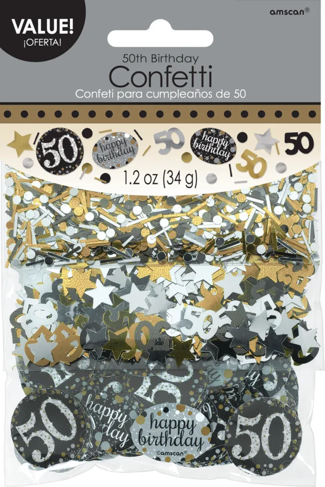 50th Birthday Greeting Card (Bling)