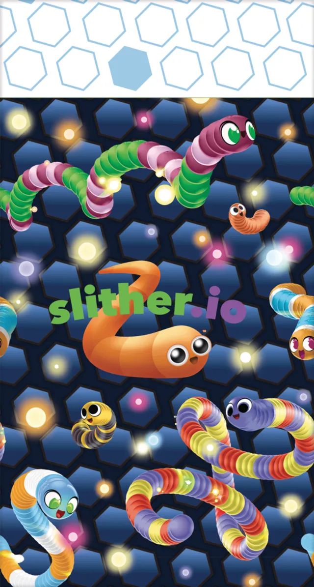 Slither.io Hanging Swirl Birthday Party Decorations, 8-pc