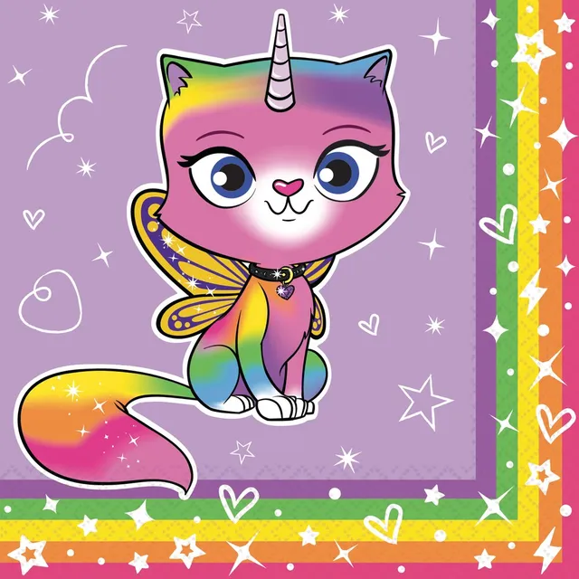 Rainbow Butterfly Unicorn Kitty Birthday Party Favor Friendship Bracelet  Kits