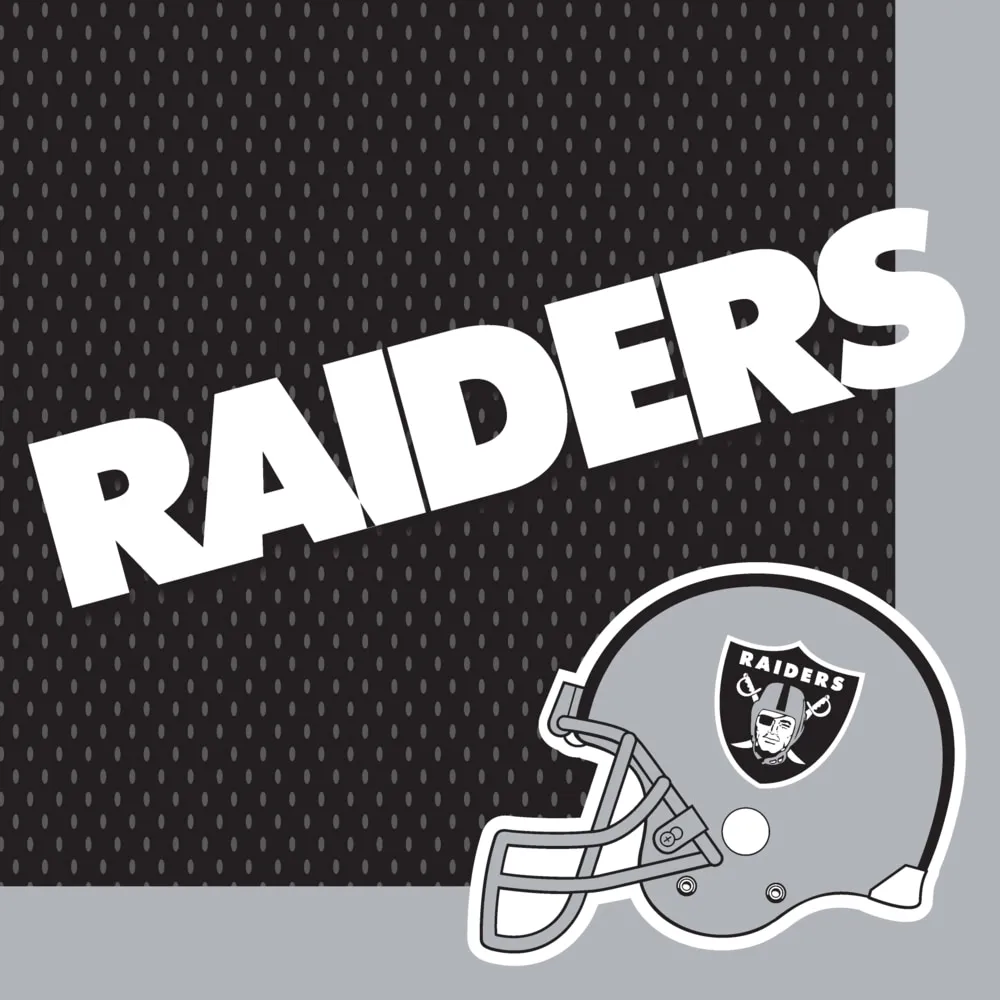 Las Vegas Raiders Lunch Napkins, 36ct