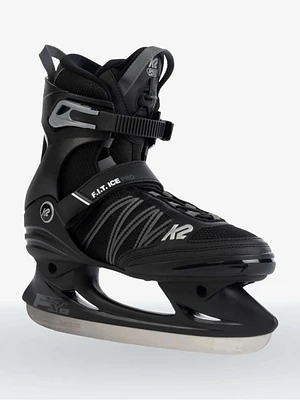 K2 F.I.T. Ice Pro Speed-Lace Water-Repellent Skates with Hockey Blades