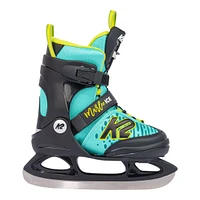 K2 Kids' Marlee Adjustable Speed-Lace Water-Repellent Ice Skates with Hockey Blades