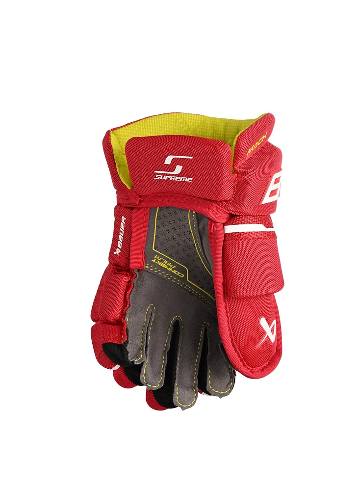 Bauer Supreme Mach Youth Hockey Gloves