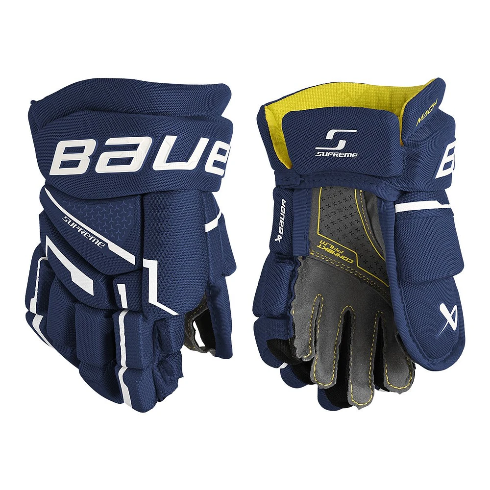 Bauer Supreme Mach Youth Hockey Gloves