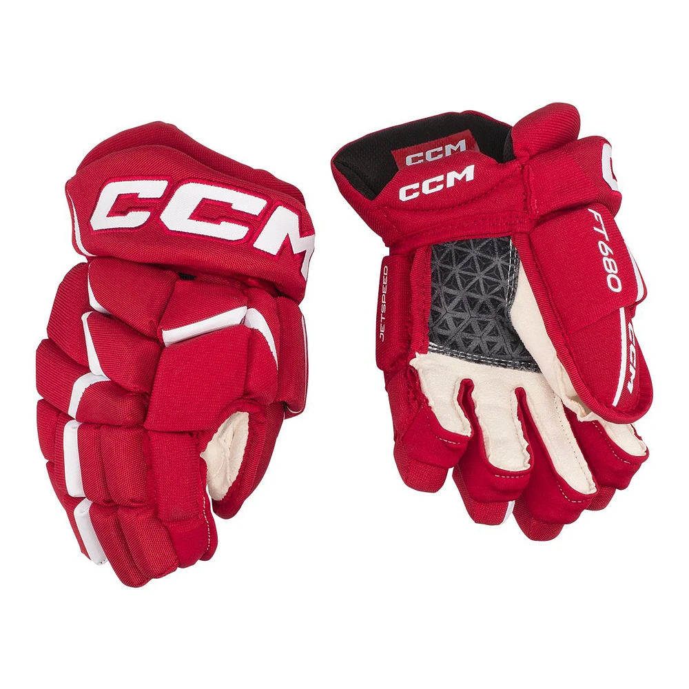 CCM JetSpeed 680 Junior Hockey Gloves