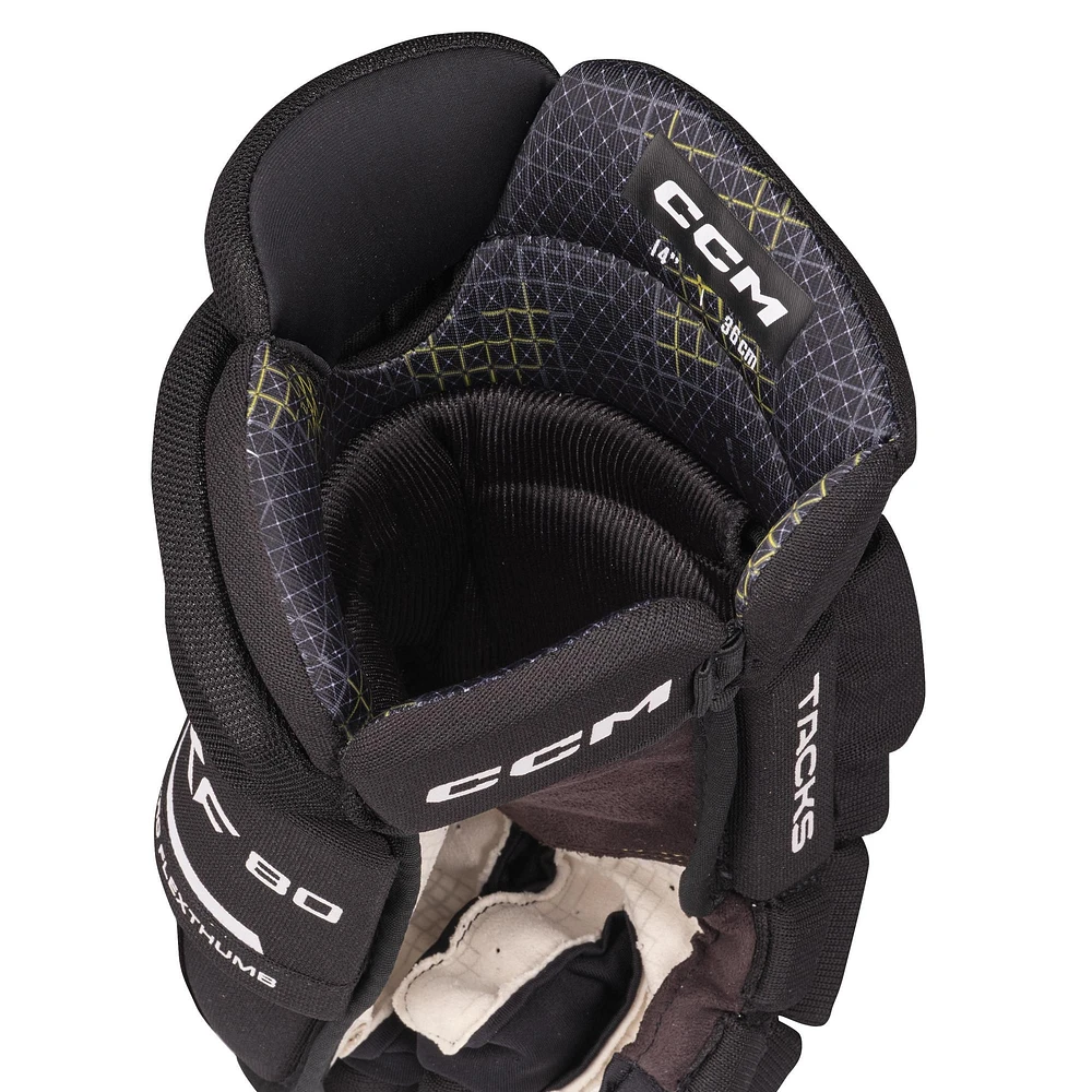 CCM Tacks XF 80 Junior Hockey Gloves