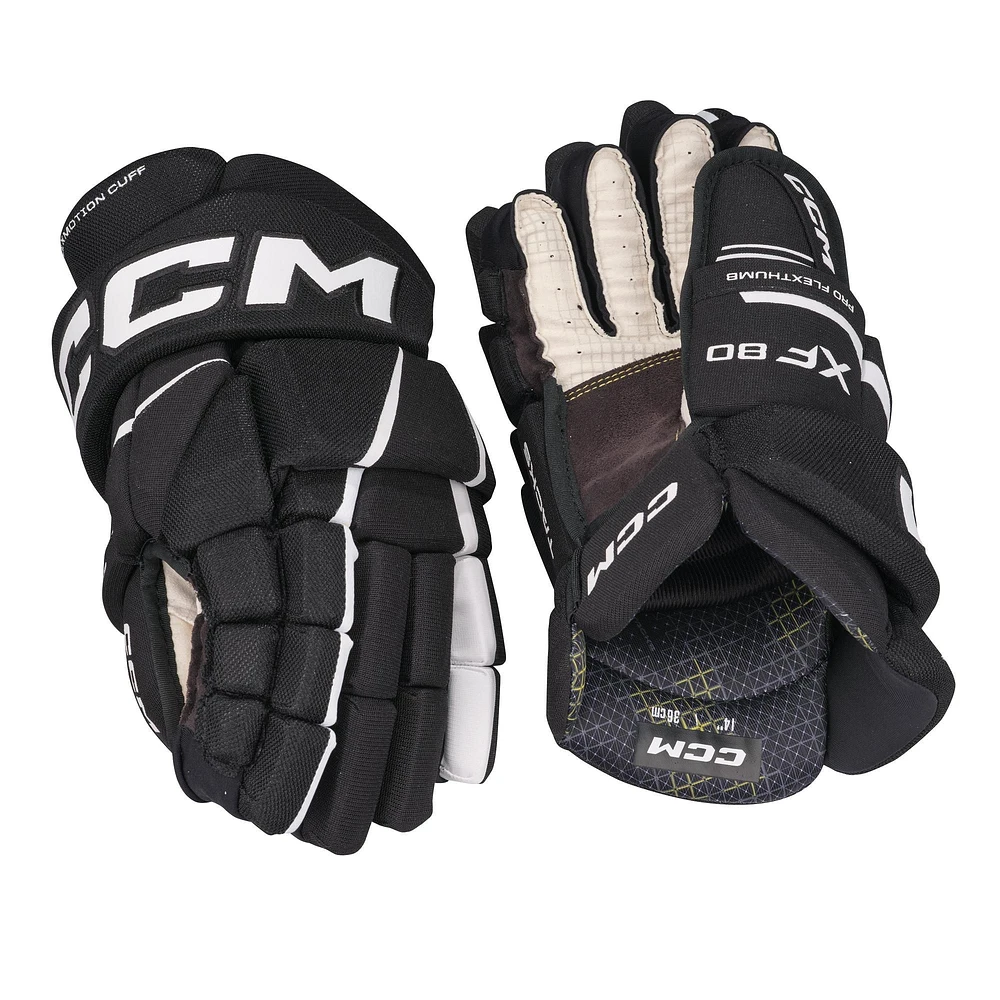 CCM Tacks XF 80 Junior Hockey Gloves