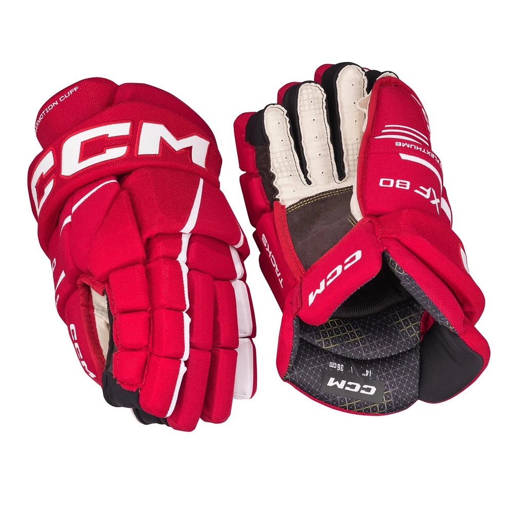 CCM Tacks XF 80 Junior Hockey Gloves