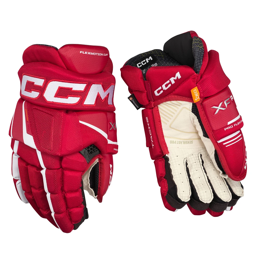 CCM Tacks XF Pro Senior Hockey Gloves