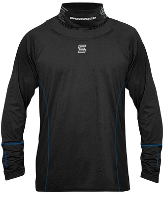 Sherwood Junior Hockey Neck Guard Long Sleeve Top