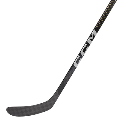 CCM Super Tacks AS-V Grip Senior Hockey Stick, Carbon Fiber, Mid Kick