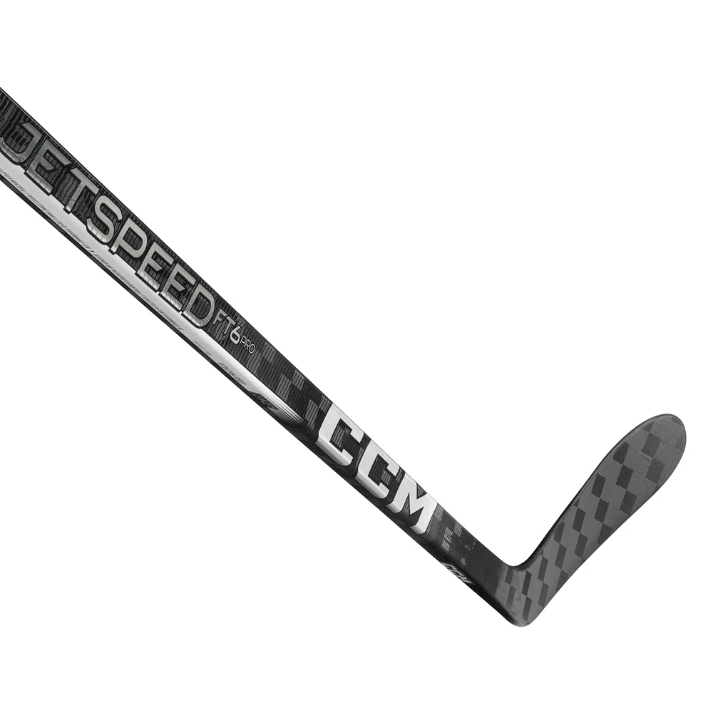 CCM Jetspeed FT6 Pro Grip Chrome Intermediate Hockey Stick