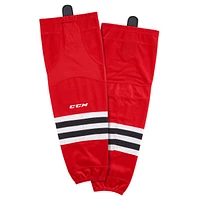 CCM SX8000 NHL Home Colours Intermediate Hockey Socks, 27 inch