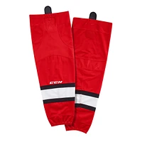 CCM SX8000 Senior Game Socks Home, 30 inch