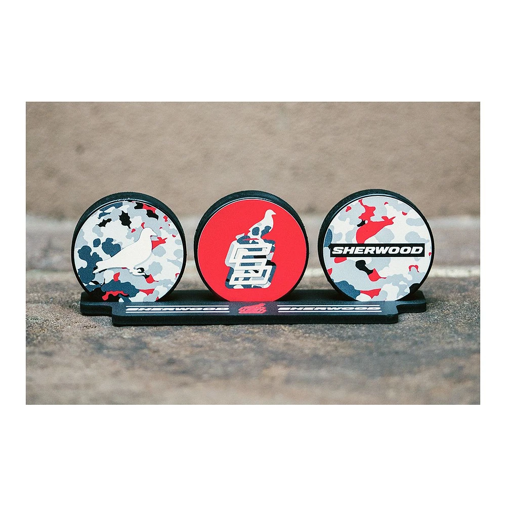 Sherwood X STAPLE Puck - 3 Pack