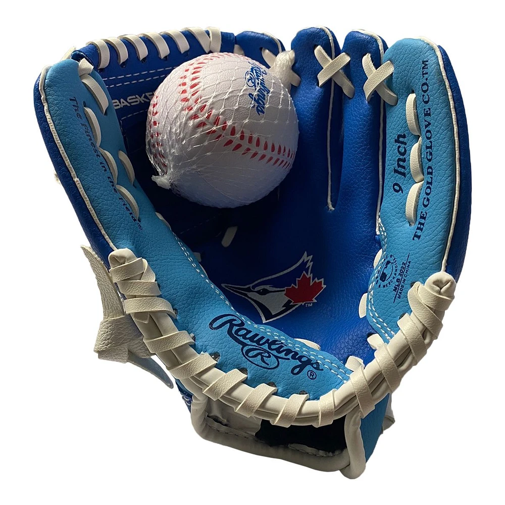 Rawlings Players Series 9 Inch Baseball Gloves with Ball