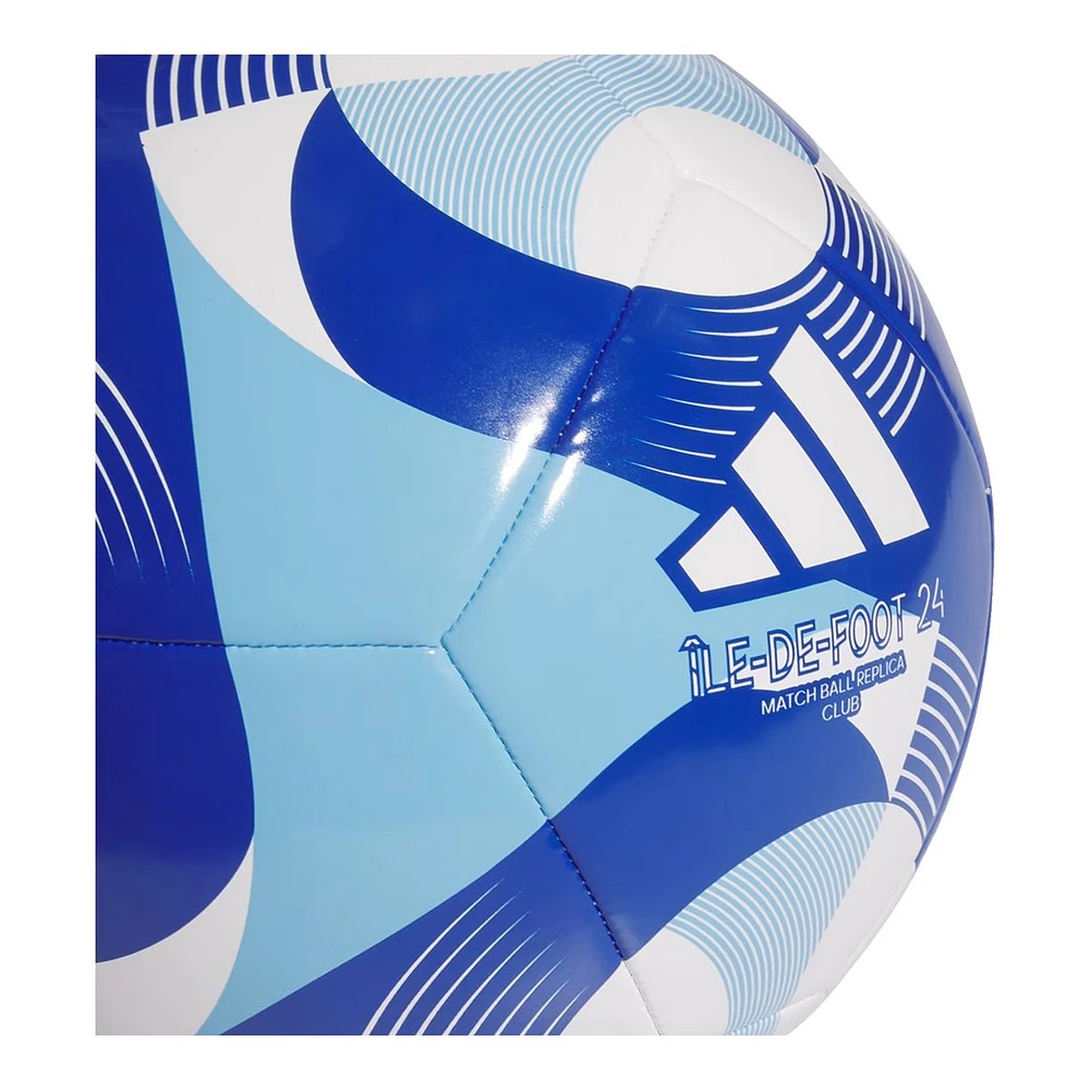 adidas Ile-De-Foot 24 Club Senior Soccer Ball - Size 5