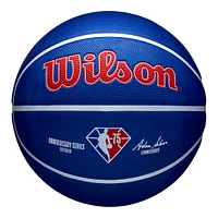 Wilson NBA 75th DRV Basketball, Size 7, Outdoor