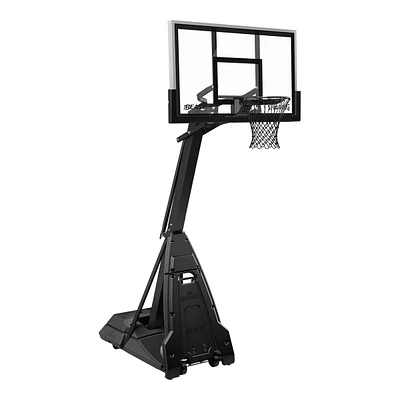 Spalding "The Beast" Stealth 60 Inch Portable Basketball System