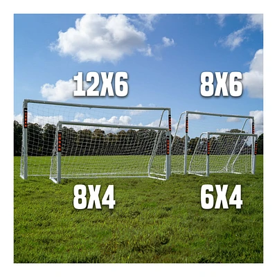 Football Flick Urban UPVC 8X6 Goal Net