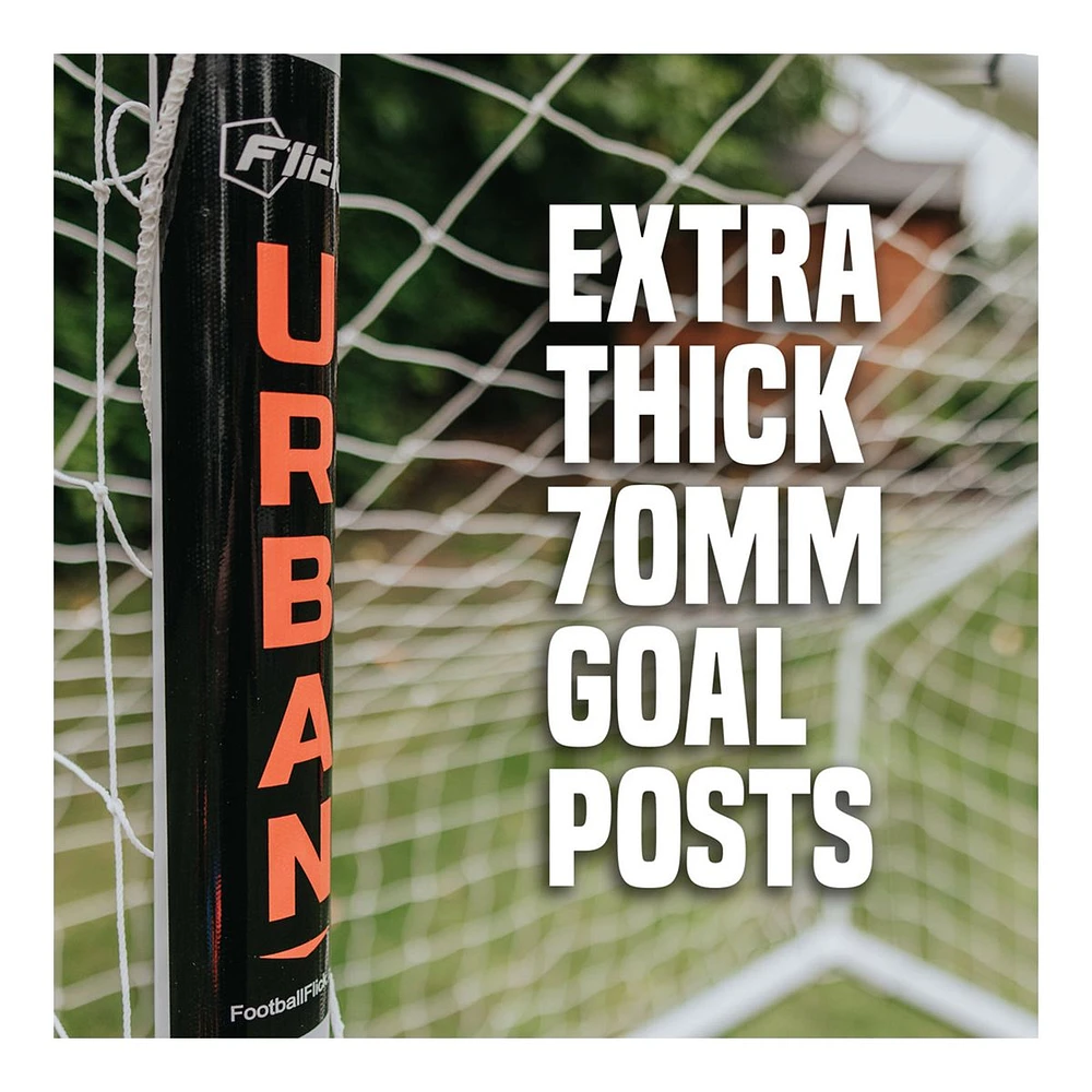 Football Flick Urban UPVC 12X6 Goal Net