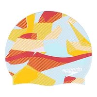 Speedo Elastomeric Printed Swim Cap