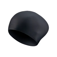 Nike Solid Silicone Long Hair Swim Cap