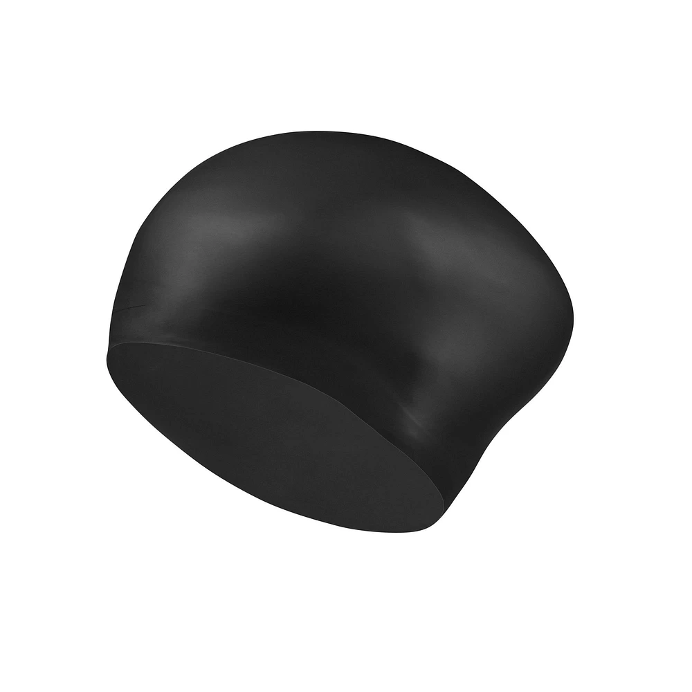 Nike Solid Silicone Long Hair Swim Cap