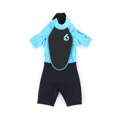 Level 6 Kids' Hybrid Lycra Neo Shorty Wetsuit