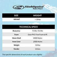 Stohlquist Infant PFD