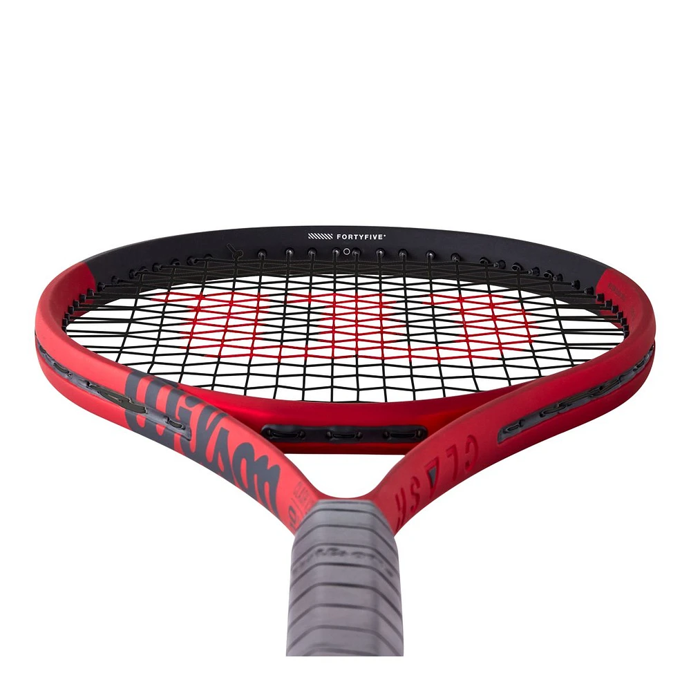 Wilson Clash 100 Unstrung Tennis Racquet Frame, 295g, Head Light