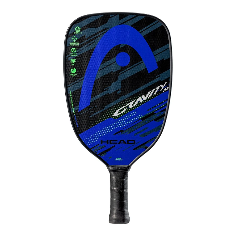 Head Gravity SH Pickleball Paddle- Green/Purple