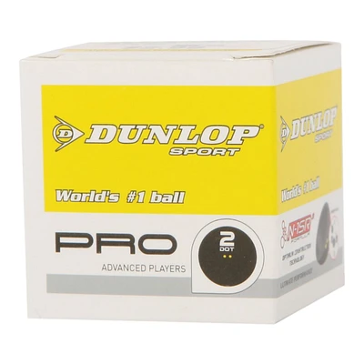 Dunlop Double Yellow Dot Squash Ball