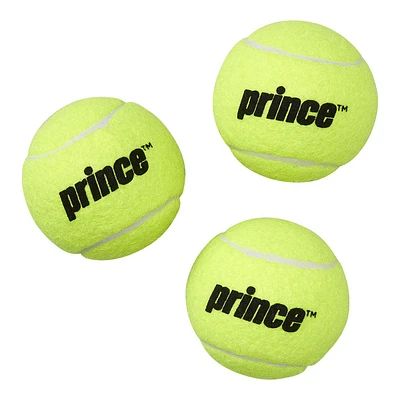 Prince Tennis Match Ball, Yellow, 3-Pack