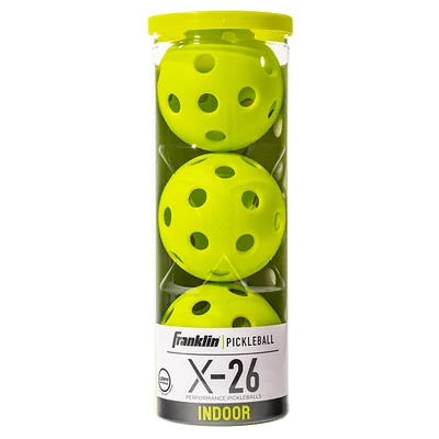 Franklin X-26 Indoor Pickleball - 3 Pack