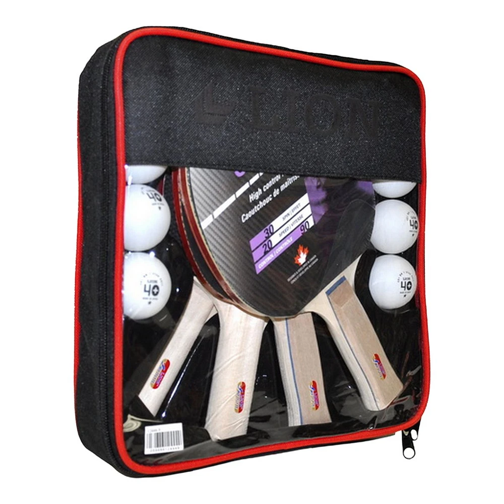 Swiftflyte 4 Player Table Tennis Set