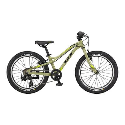 GT Kids' Stomper Ace 20" Mountain Bike, 7 Speed, Alloy Frame, Rim Brakes