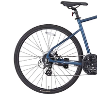 Diamondback Lachine 2 700c Hybrid Bike, 24 Speed, Aluminum, Mechanical Disc Brakes, Hardtail