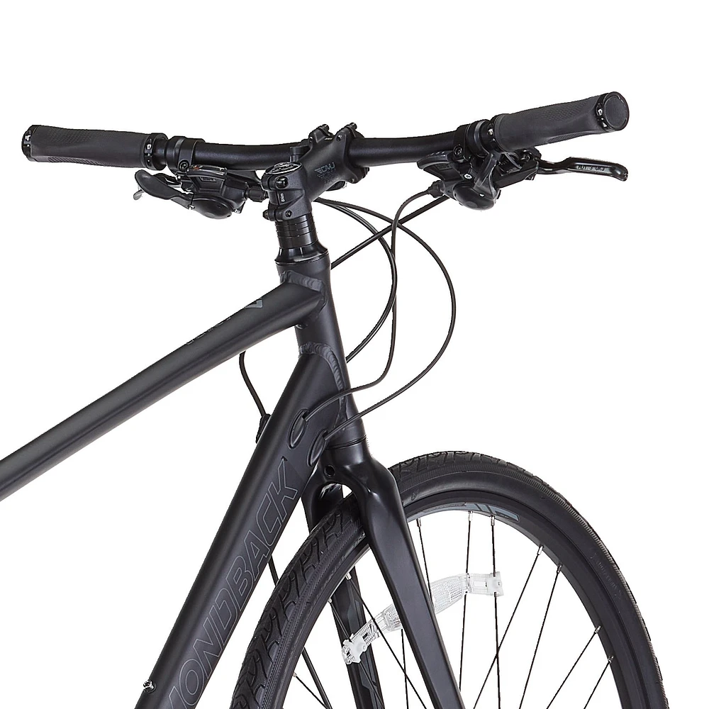 Diamondback Lachine 700C Hybrid Bike, 27 Speed, Aluminum Frame, Tektro Disc Brakes, Commuter