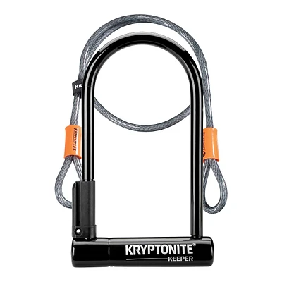 Kryptonite Keeper 12 Standard With 4 Feet Cable Lock