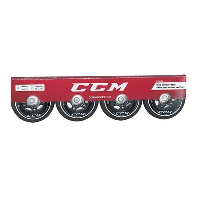 CCM Replacement 76mm Wheels - 4 Pack