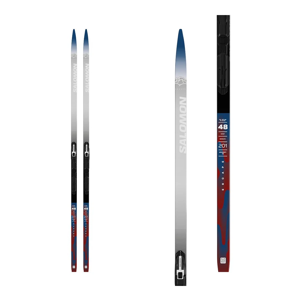 Salomon Escape 48 Eskin Adult Skis with Shift 2024