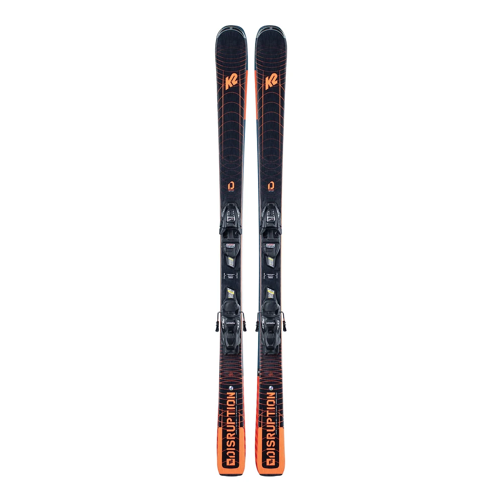 K2 Disruption Junior Skis 2021 & Marker FDT 7.0 Bindings