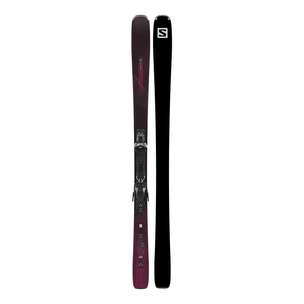 Salomon Women's Stance All Mountain Skis 2023 With M11 GW Bindings