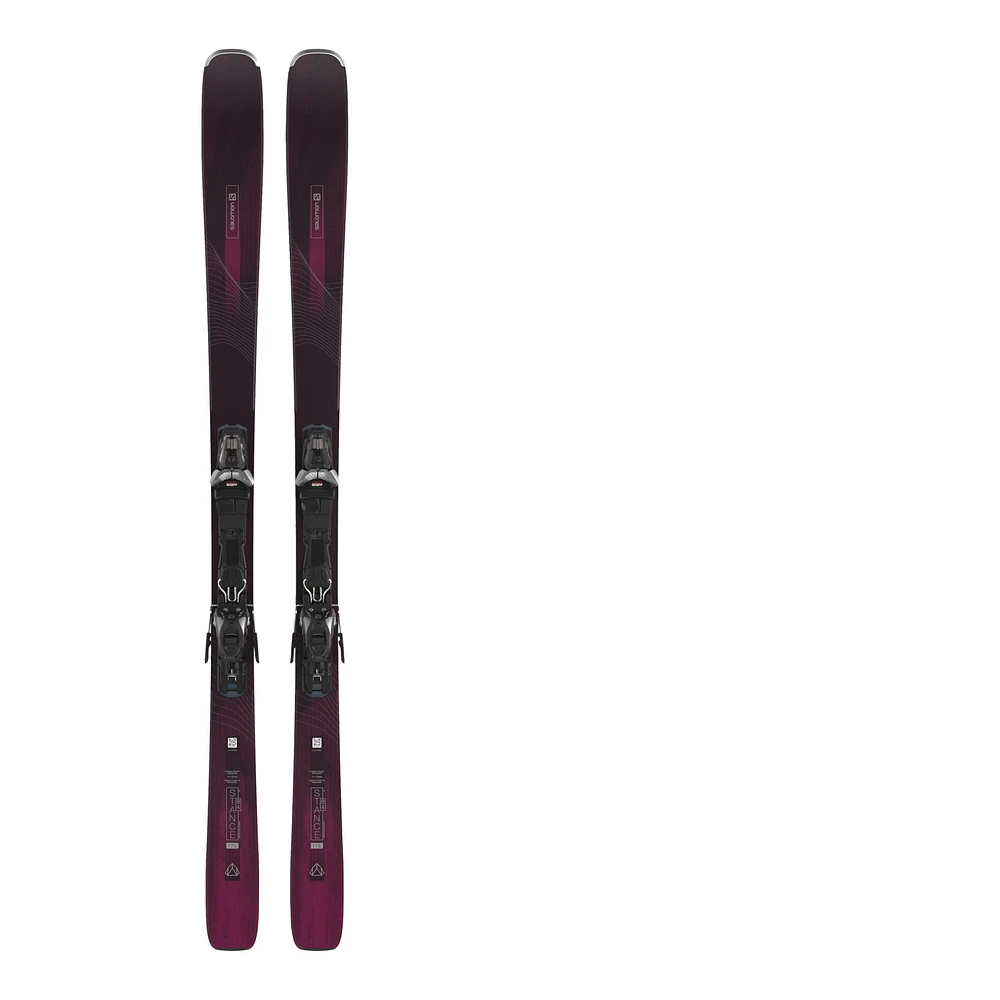 Salomon Women's Stance All Mountain Skis 2023 With M11 GW Bindings