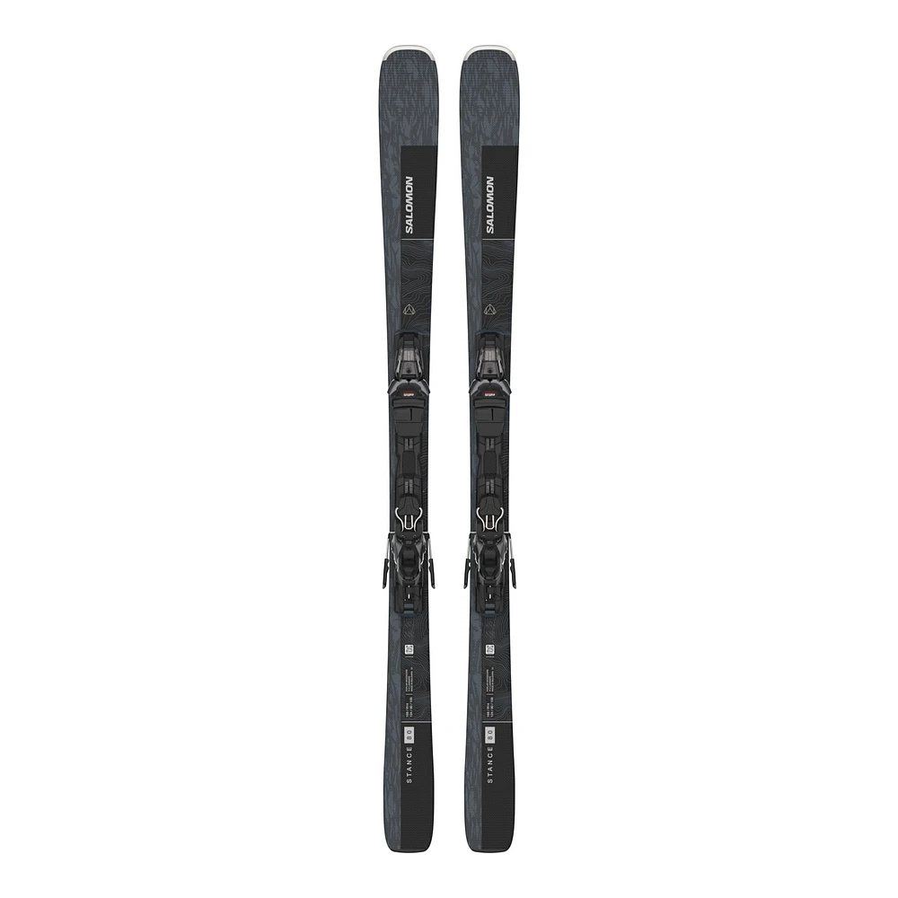 Salomon Men's Stance 80 Skis 2023 with M11 GW Bindings