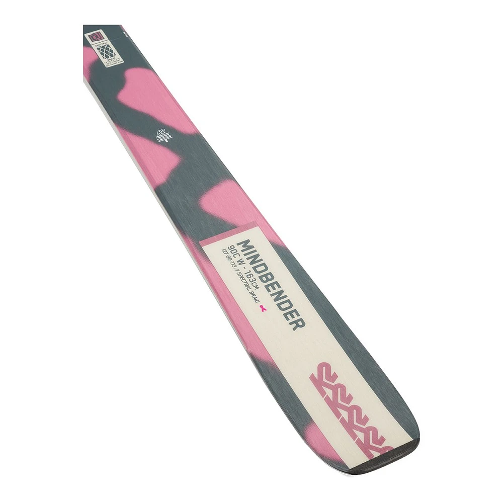 K2 Women's Mindbender 90C Lightweight Skis 2023