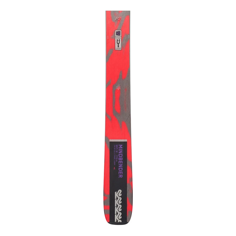 K2 Women's Mindbender 99TI All Mountain Skis 2023