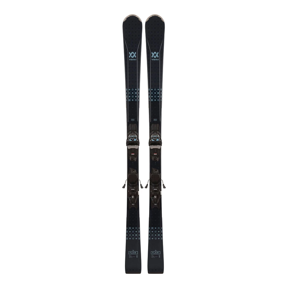 Volkl Women's Kit Flair Lightweight Skis 2023 With Vmotion 11 Bindings