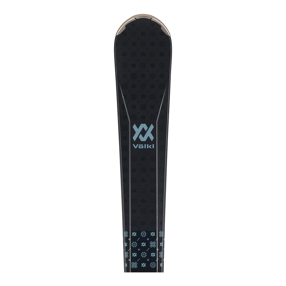 Volkl Women's Kit Flair Lightweight Skis 2023 With Vmotion 11 Bindings